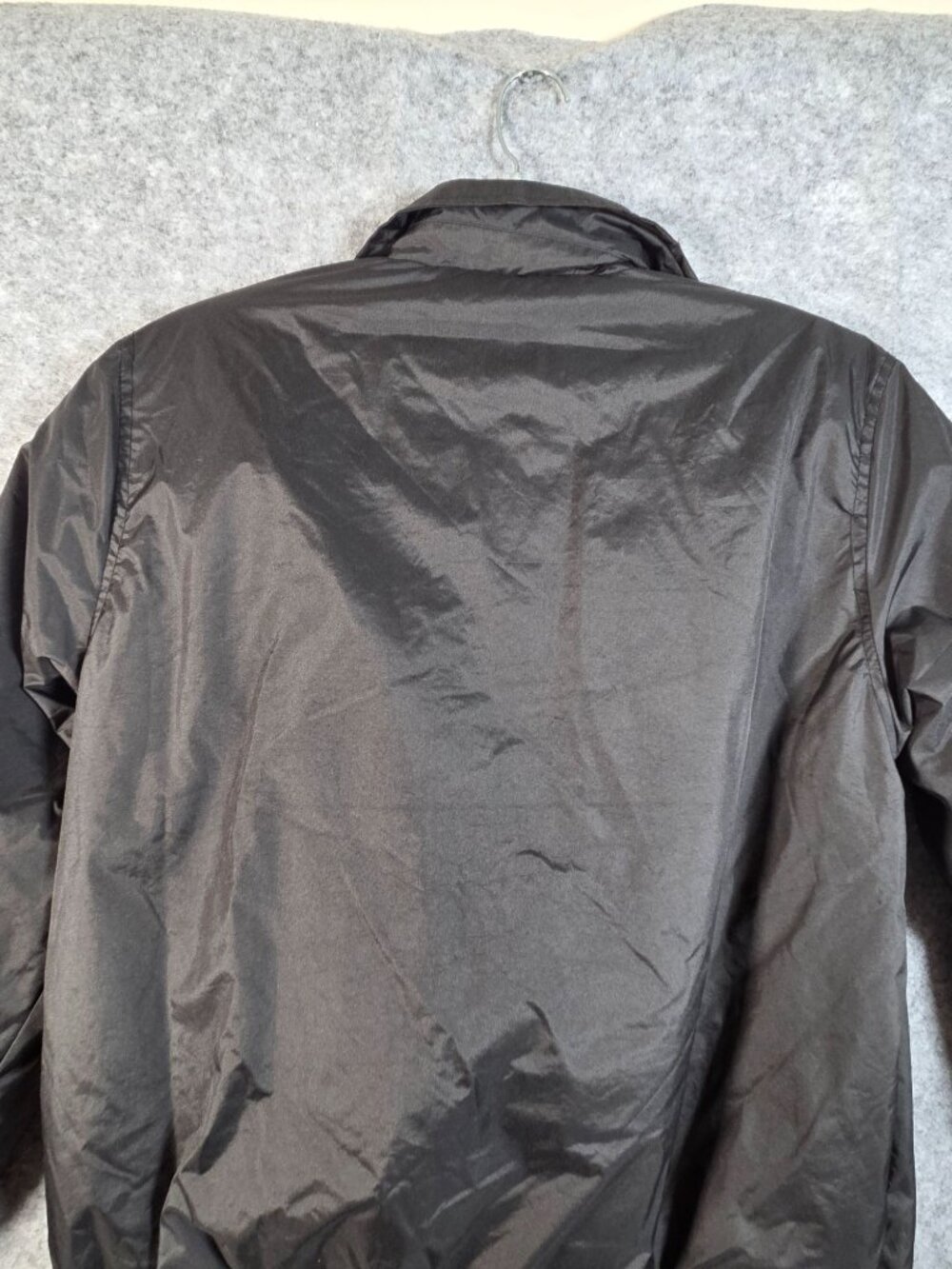Soul Star Varsity Y2K Jacket Men’s M Black Red Patch Bomber - Picture 7 of 10